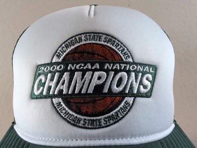 Michigan State 2000 National Champs Spartans 47 Snapback Trucker Hat Cap Sample