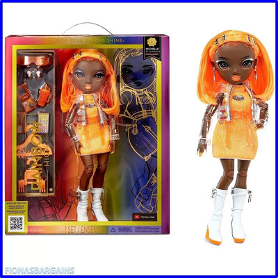 RAINBOW HIGH   Michelle St Charles Puppe   Orange Mode & Accessoires