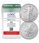 2026 American Silver Eagle NGC FDI MintFresh Sealed Tube Of 20 Last One on Web!