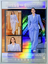 2025 Panini Caitlin Clark Chronicled #70 Dress For Success Holofoil (2)