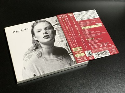 Taylor Swift / Reputation / Japan Limited Special Ver OBI DVD Bonus Track Poster