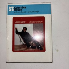 Johnny Mathis YOU LIGHT UP MY LIFE 8 Track Tape NOS Sealed
