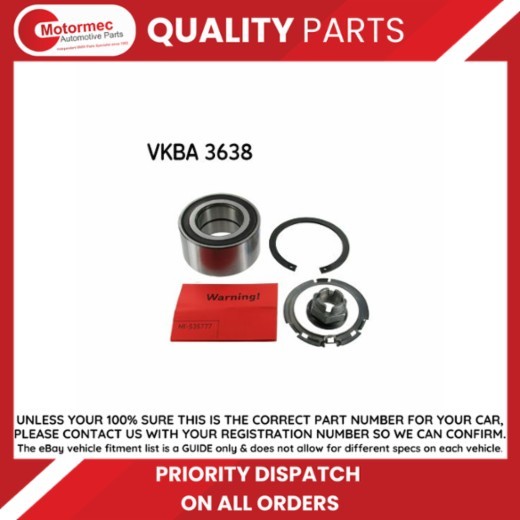 ✅Fits SKF VKBA 3638 Wheel Bearing Kit ⭐UK Seller⭐ - Image 37