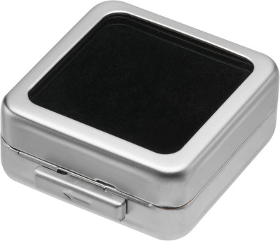 Glass Top Loose Diamond or Gemstone Display Box Case Holder Show Container Metal