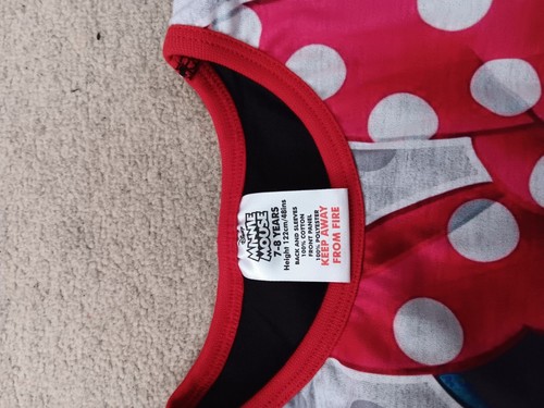 Girls Minnie Mouse Pyjamas New 7-8 Years - Picture 4 of 4
