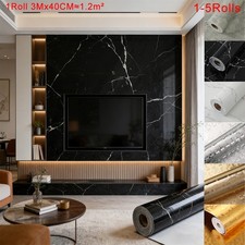 1-5X 3DMosaic Wallpaper Tile Marble Sticker on Bathroom Waterproof Self Adhesive