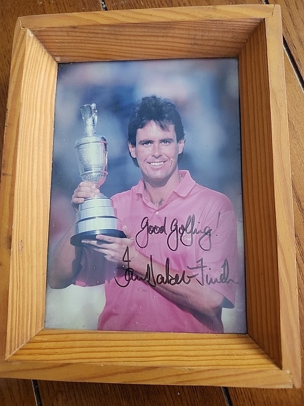 Ian Baker-Finch - '1991 British Open Golf Champion'  Hand Signed Photograph 