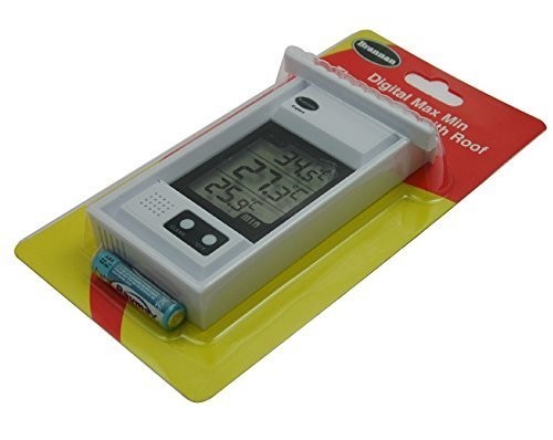 Digital Max Min Greenhouse Thermometer - Monitor Max and Min Temperatures in The