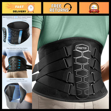 Lower Back Pain Relief Brace, Adjustable Back Support for Men & Women