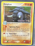 2005 Pokémon Donphan 30/107 EX Deoxys Stamped Reverse Holo Rare