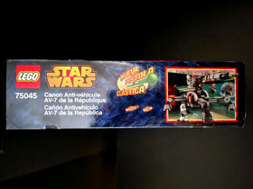 Lego Star Wars Set #75045 Republic AV-7 Anti-Vehicle Cannon 2014 New Retired WOW
