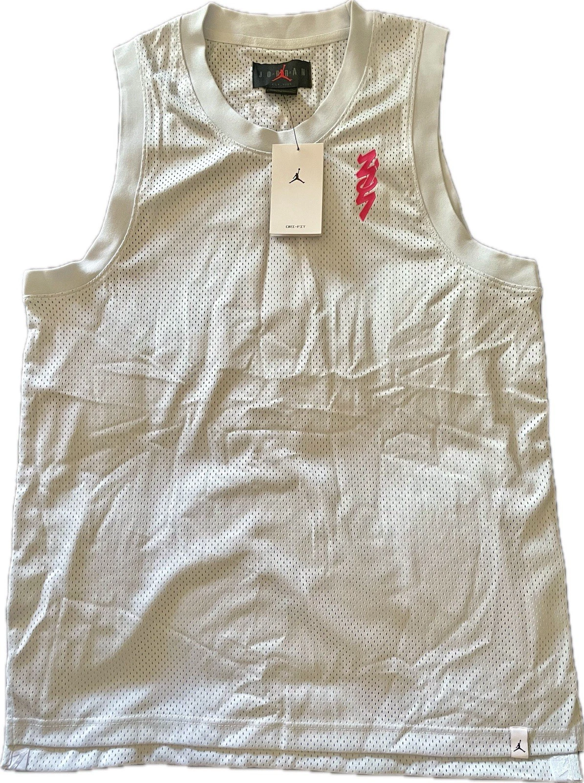 Sz M-XXL Nike Air Jordan Zion Dri-Fit Tank Top Mesh Basketball Jersey DR2111-453