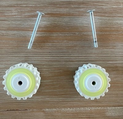 Tiny Love 4-in-1 Walker Activity Center 2 Back  Wheels Replacement Part