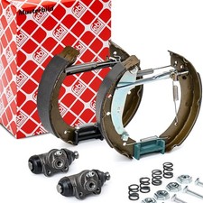 Febi Bremsbackensatz Trommelbremsen Set Hinten für VW GOLF II (19E, 1G1) 37545