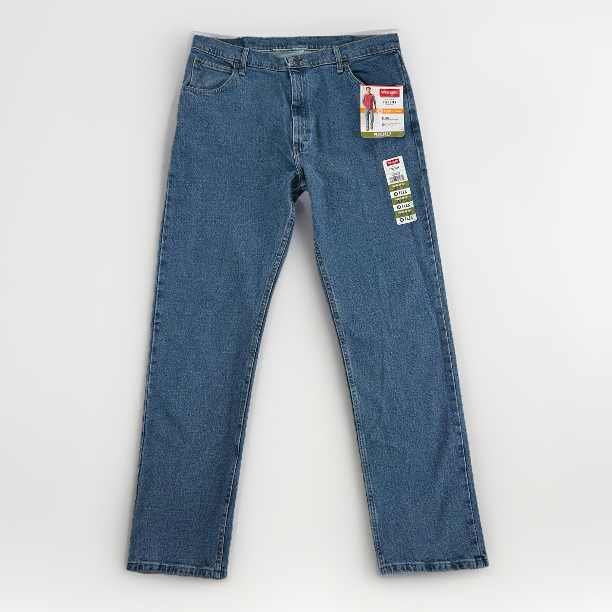 S 38x34 Regular Fit Blue Denim Nwt
