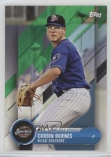 2018 Topps Pro Debut MiLB Leaps and Bounds Green 52/99 Corbin Burnes #LB-CB 4r2