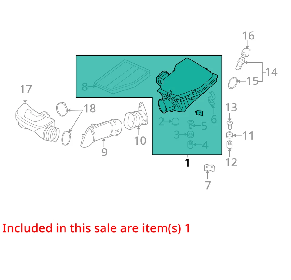 Filtro de aire compatible con BMW 550i 06-10 4994219 Foto 3 de 4