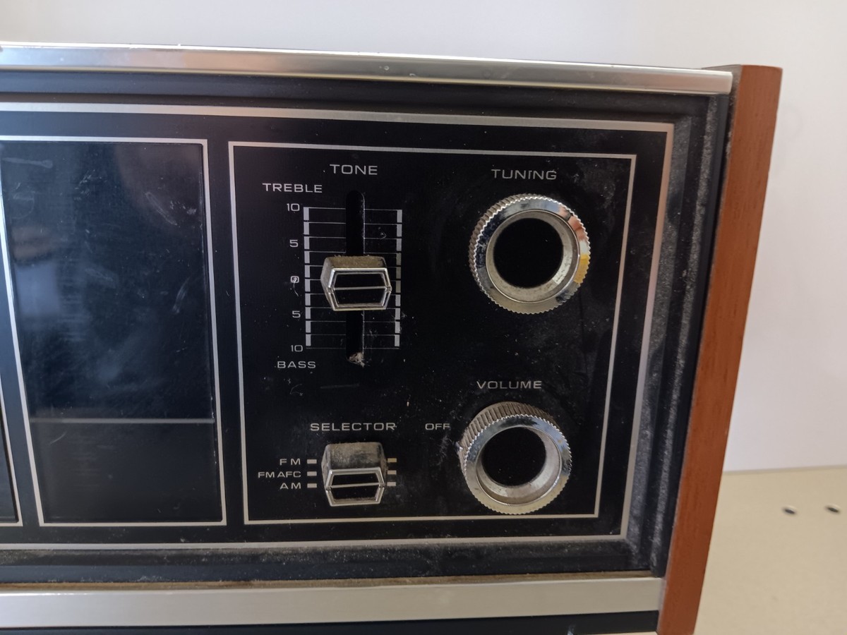 Vintage Panasonic Fm/am Table Top Radio 1970s Made Japan