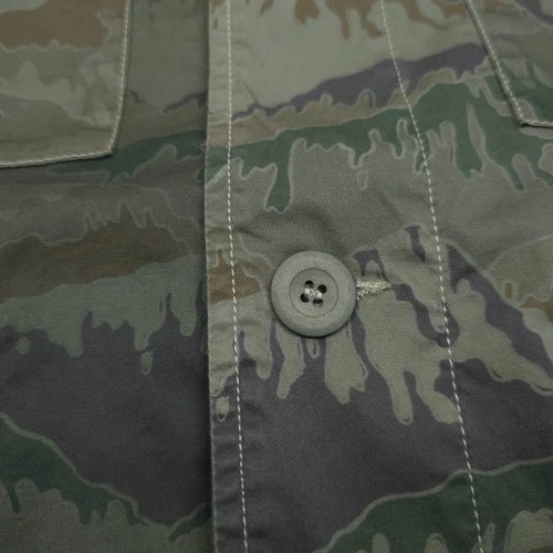 PS Paul Smith Mountain Camo Field Jacket Mens Medium Greyish Green Camouflage image 6