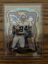 2017 Panini Select Premier Level Die-Cut Randy Moss #154 Tie-Dye Prizm /25