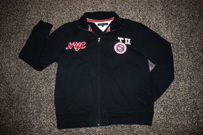 TOMMY HILFIGER Sweatjacke  XXL Sehr Gut   Oberweite 124 Länge 67  Cotton Schwarz