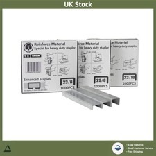Heavy Duty Staples 23/6 23/8 23/10 Versatile Jam-Free 3000 Pack 0.0057 per staple