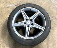 17-20 MERCEDES E400 W213 AMG WHEEL RIM 8 X 18 - 5 SPOKE OEM #A0.60