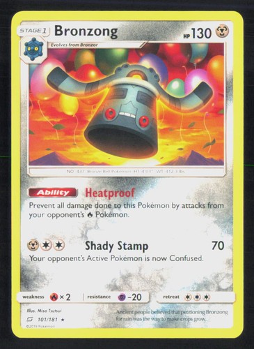 Pokemon Bronzong Team Up 101/181 LP/MP