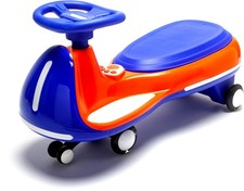 Electric Wiggle Car,12V Battery Electric Car Ride on Plasma Car 2 in 1 Swing Car