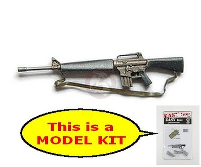 Plus Model 1/35 M16 US Assault Rifle US Cold War era - Present (3 rifles) EL008