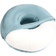 Satin Ear Piercing Pillow Removable Cover Holes Pain Side Sleepers Washable