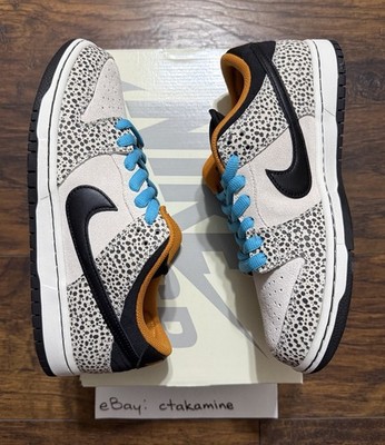 Nike SB Dunk Low Pro Electric Pack Olympic Safari FZ1233-002 Mens Size 8.5