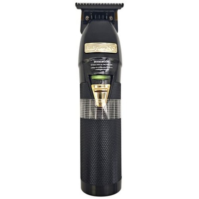 BaByliss PRO BlackFX FX787BN Cordless Trimmer Exposed T-Blade Gold Blades