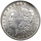 1888-S Morgan Dollar XF/AU Details Cleaned Coin A3044