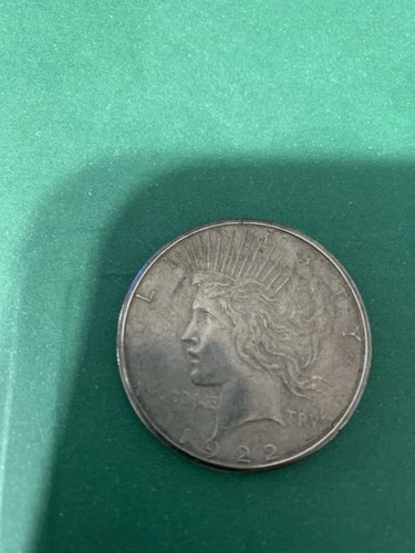 Liberty Peace Silver Dollar 1922 S, San Francisco Mint, Nice Coin.  See Photos