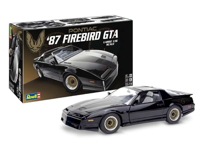 Maquette Pontiac Firebird GTA 1987 REVELL 14535 à assembler avec moteur V8 détaillé