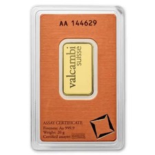 20 gram Gold Bar (Random Design).999 Fine 4225.59 per troy oz