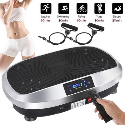 120 Level Vibrationstrainer 3D Fitness Platte Heimgerät Body Shaper Rüttelplatte