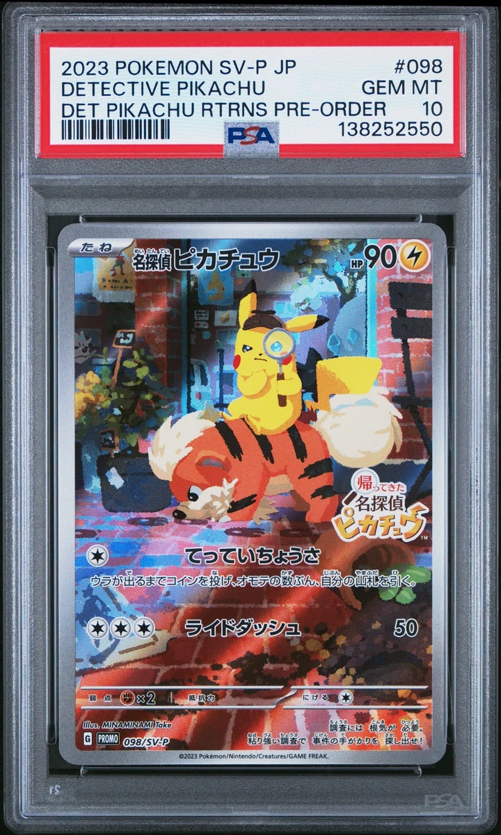 Collectible Individual Grade 10 Pikachu Pokémon TCG Card Games in