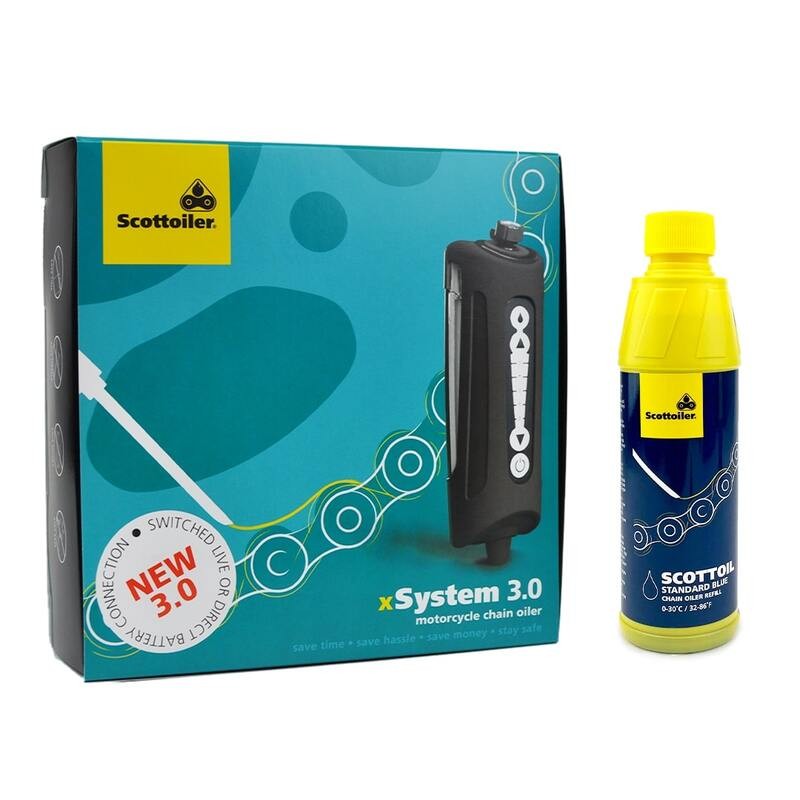 Scottoiler XSystem 3.0 évitez la rouille et l'usure de chaîne de moto 250ml