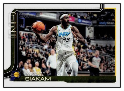Pascal Siakam 2025-26 Topps #53 Indiana Pacers *315