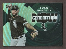 2022 Topps Series 2 Generation Now Yoan Moncada #GN-38 Gold /75