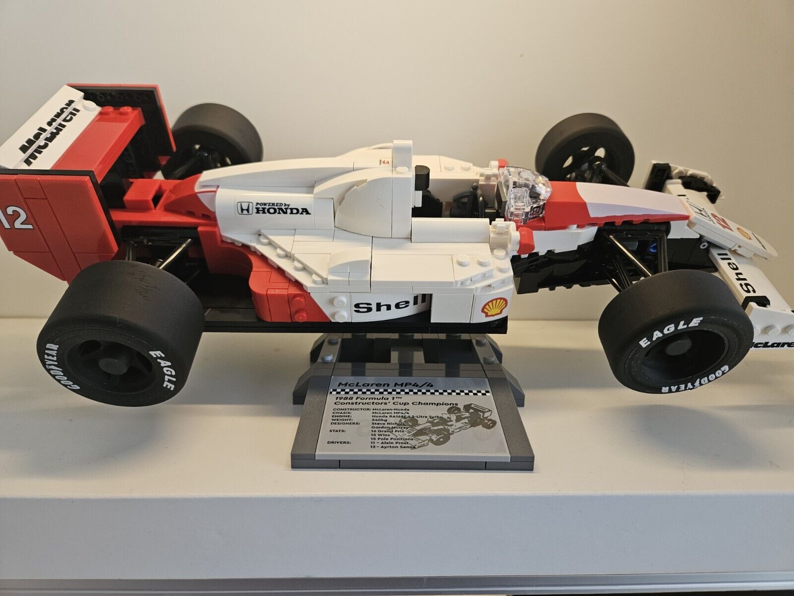 Lego McLaren MP4/4 Senna 10330 3D Printed Wheels
