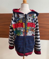 DESIGUAL, Design,Hoodie, Sweat Jacke,Pulli, Gr. 104, 3/4 Jahre,Kapuze,  sehr gut