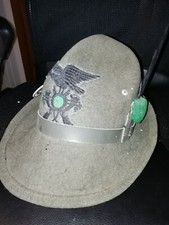 BERRETTO CAPPELLO 7° ALPINI TRUPPA  anni '60? elmetto elmo casco medaglia
