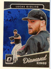 LUCAS GIOLITO 2017 PANINI DONRUSS OPTIC DIAMOND KINGS BLUE REFRACTOR /149