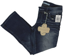 Kids Blue Jeans Dark Wash Grane Girls Pants Straight Size 0 NWT Free Shipping