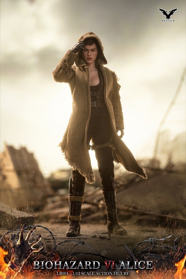 BROTOYS LR004 アリス bio hazard Alice 1/12 US$ 93.00 - (In Stock)Brotoys 1/12 Biohazard IV Alice LR004