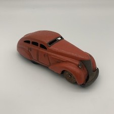 Vintage 1940s/1950s Red Schuco Windup Car Patent 1010 Missing Key