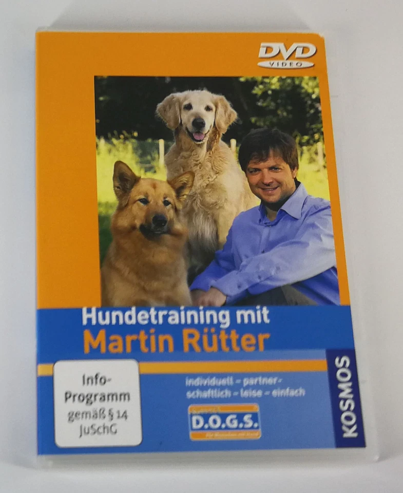 Hundetraining mit Martin Rütter DVD Ratgeber Hunde Erziehung D.O.G.S. Methode - Bild 2 von 4